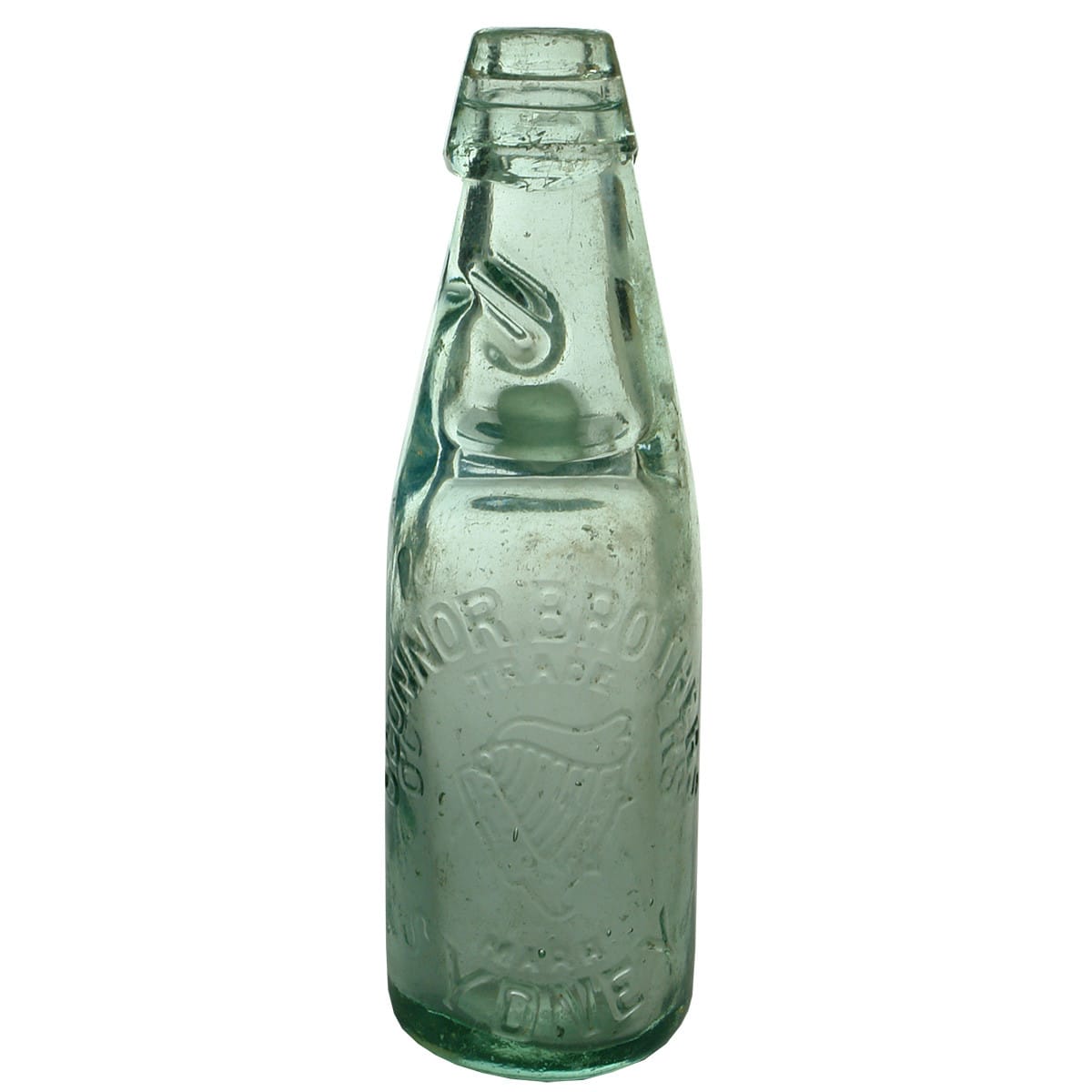 Codd. O'Connor Brothers, Sydney. Cannington Shaw. One Way Pour. Aqua. 6 oz. (New South Wales)