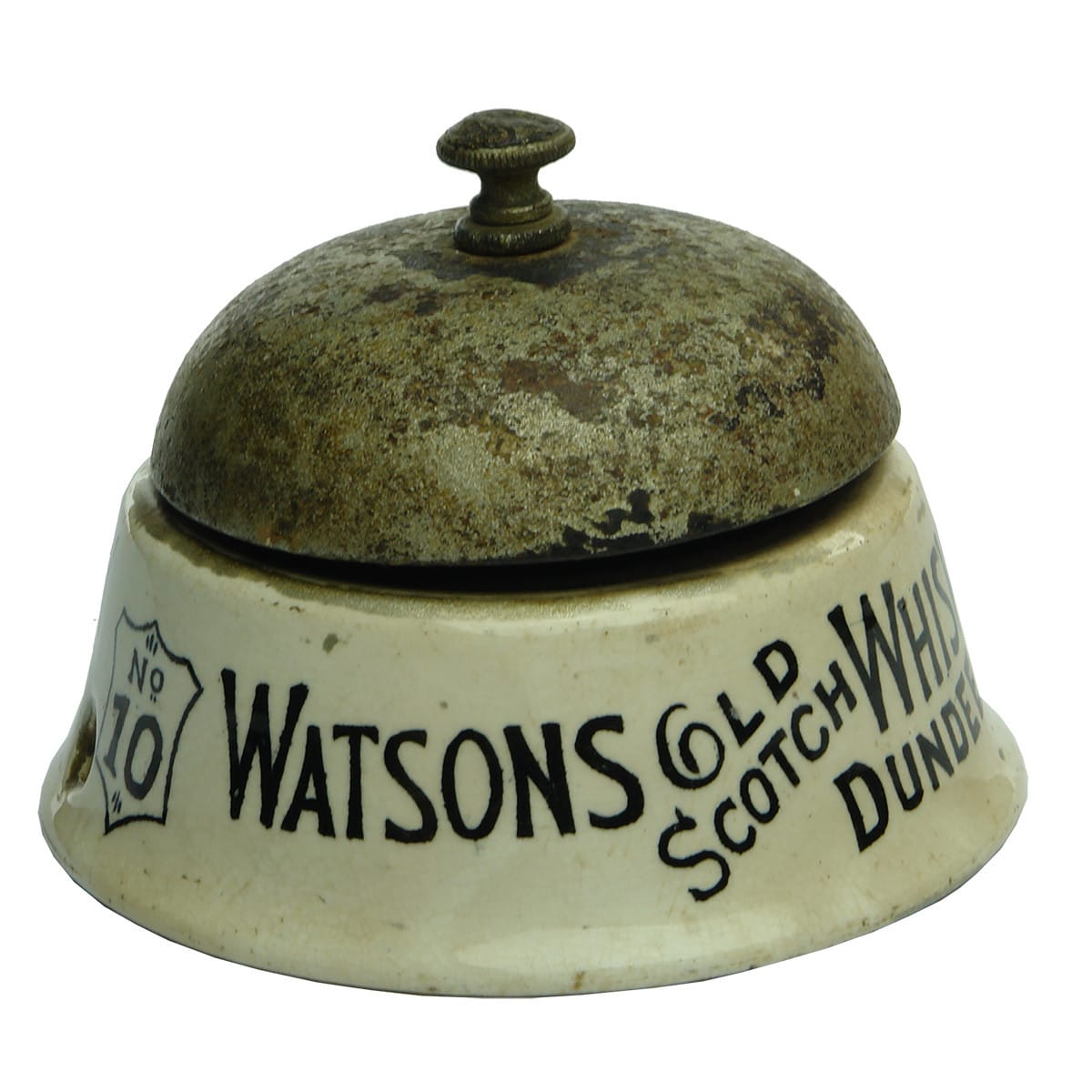 Counter Bell. Watsons Old Scotch Whisky. Dundee. No 10. (Scotland)