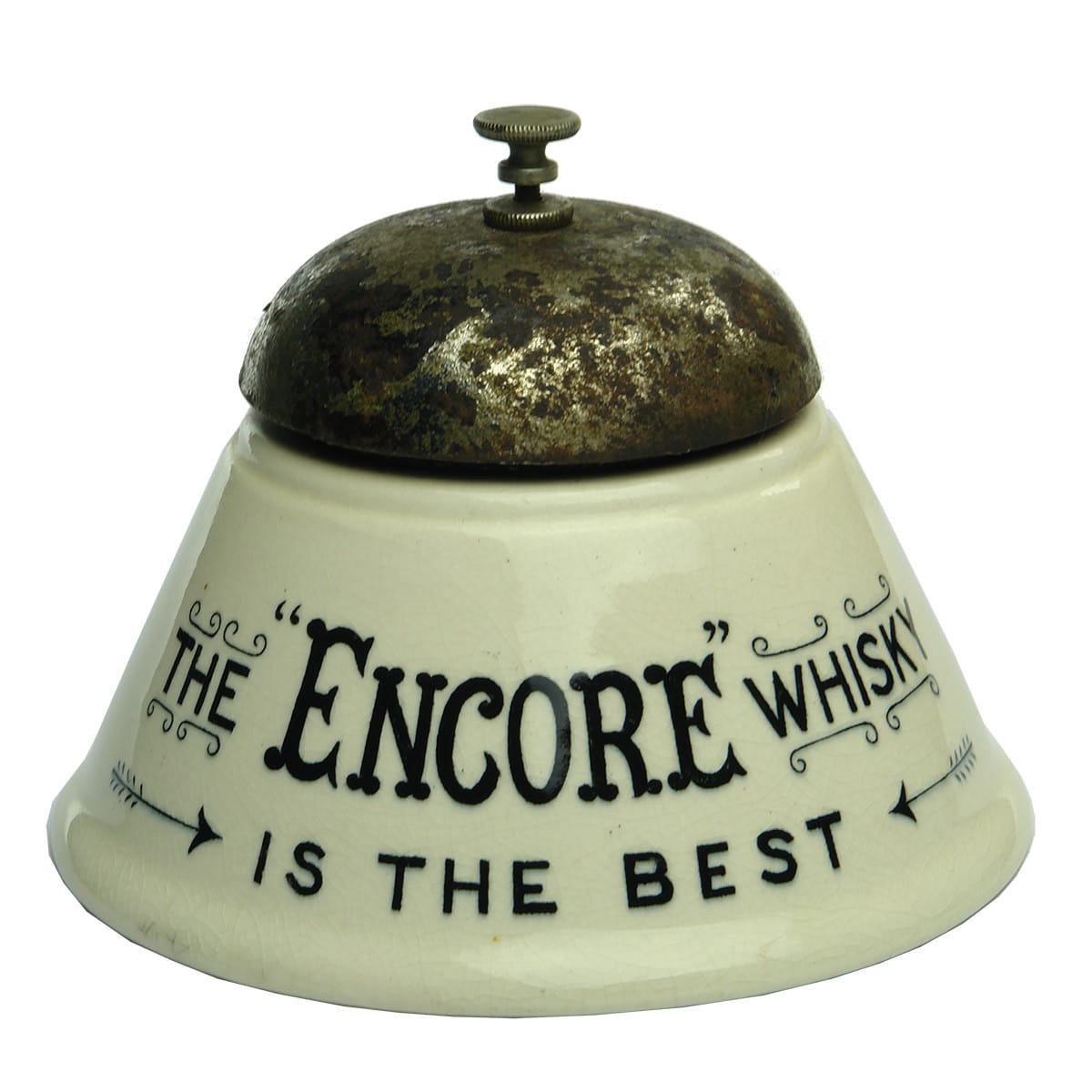 Counter Bell. The "Encore" Whisky Is The Best. (Scotland)