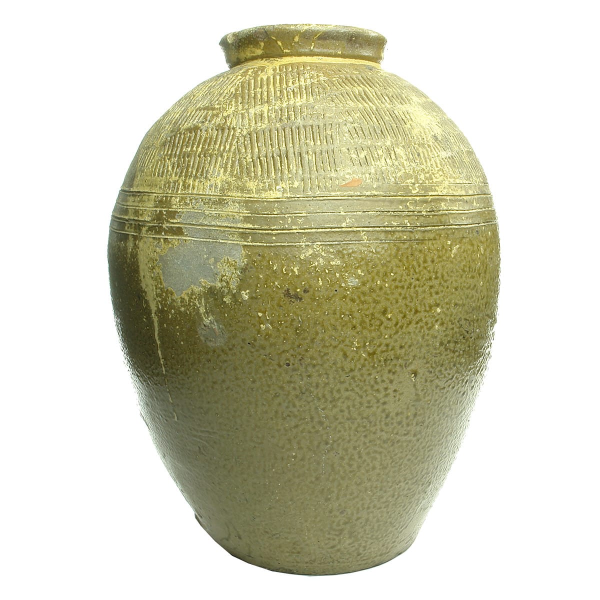 Very large "Chinese" Stoneware jar.