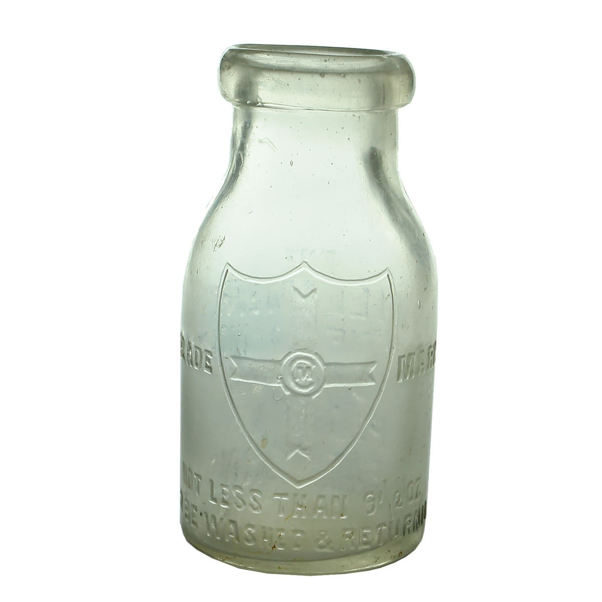 Milk. The Willsmere Certified Milk Company, Melbourne. Shield. 9.5 oz. (Victoria)