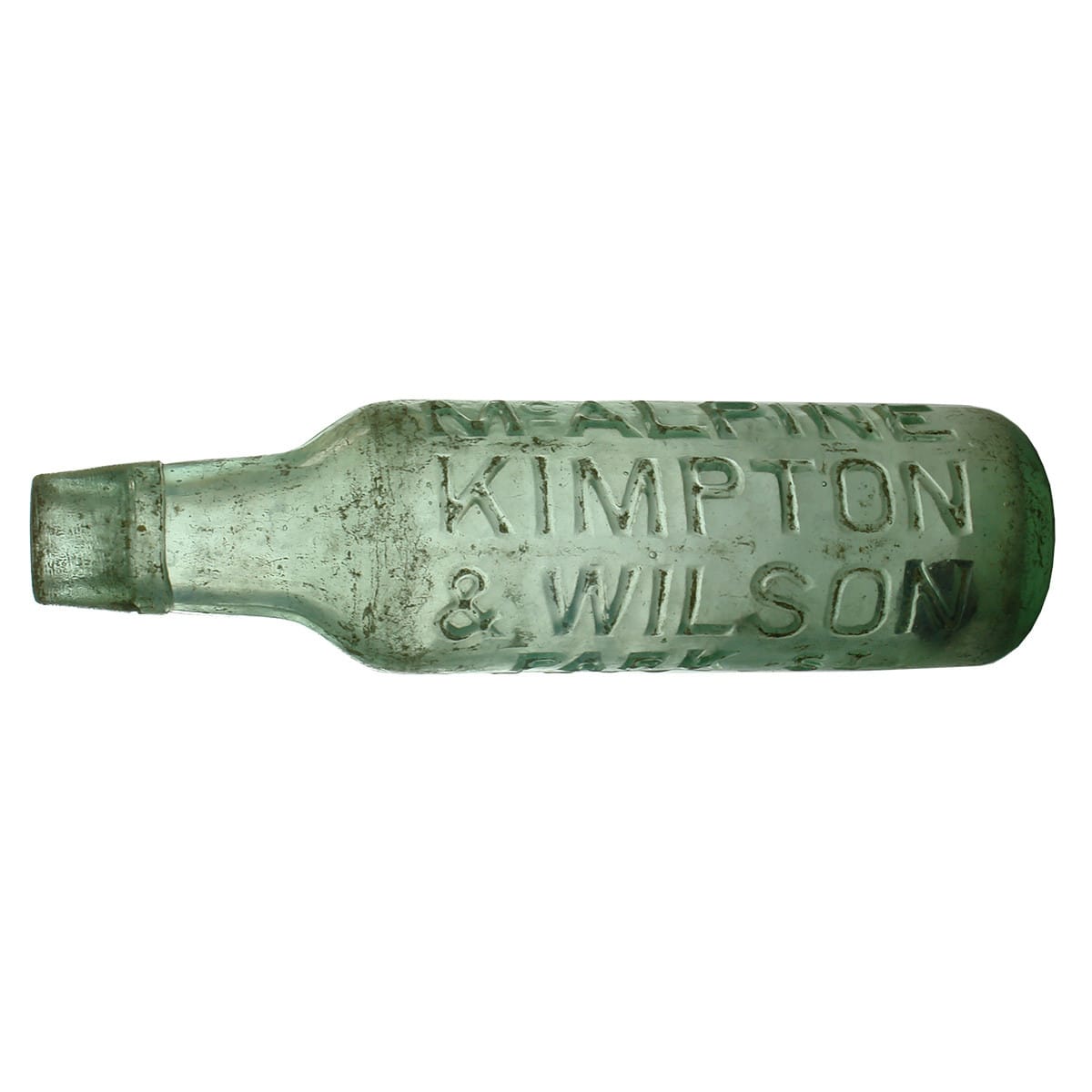 Lamont. McAlpine, Kimpton & Wilson, Park St., Abbotsford. Aqua. 10 oz. (Victoria)