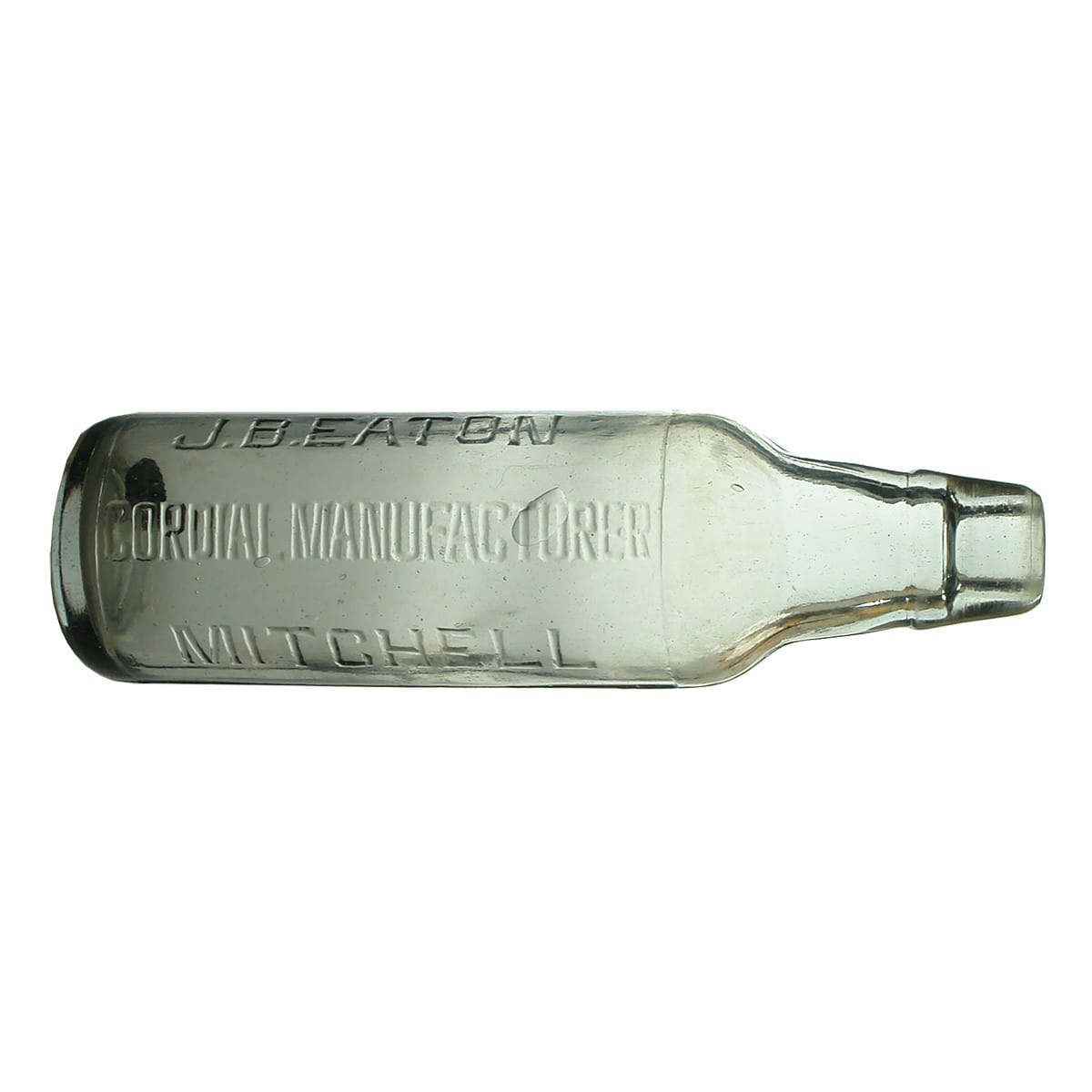 Lamont. J. B. Eaton, Cordial Manufacturer, Mitchell. Grey colour. 10 oz. (Queensland)