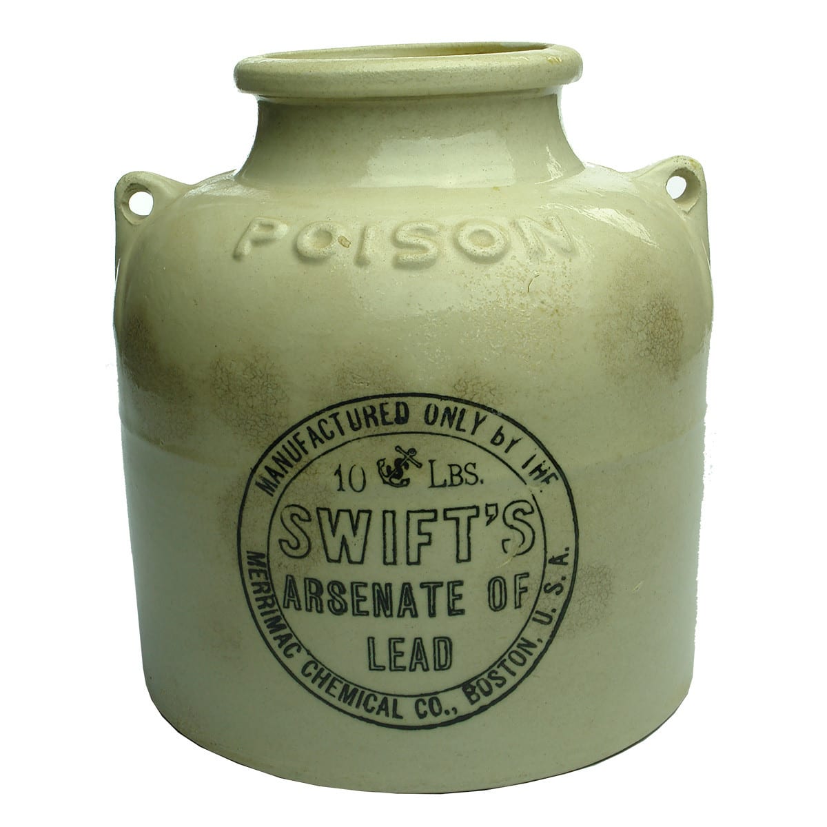 Arsenate of Lead. Swift's, Boston. 10 Pounds. (United States)