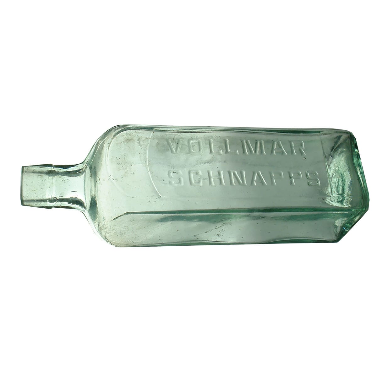 Schnapps. Vollmar Schnapps. Aqua. 13 oz. (Tooth & Co., Sydney) (New South Wales)