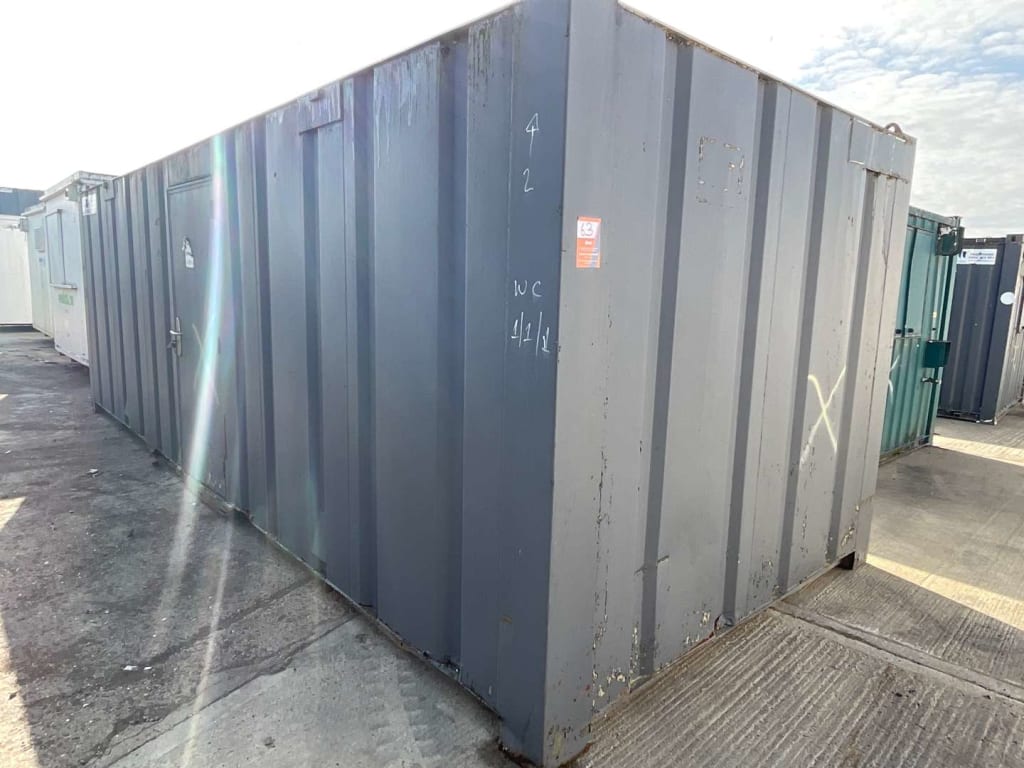 Final No Reserve Anti Vandal Offices, Canteens, Drying Rooms, Secure Stores & Toilet Blocks, due to Relocation