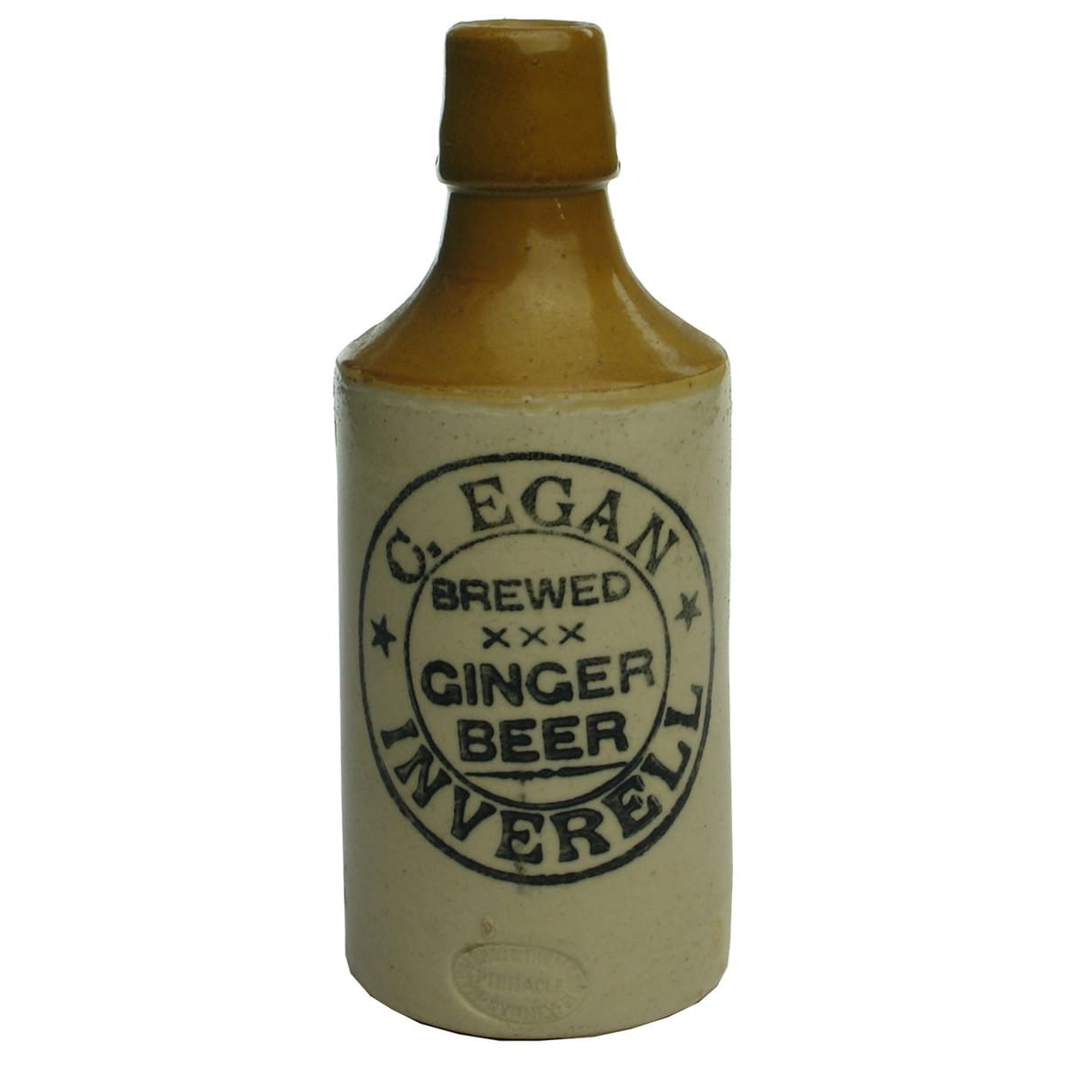 Ginger Beer. C. Egan, Inverell. Lightning Stopper. Tan Top. (New South Wales)