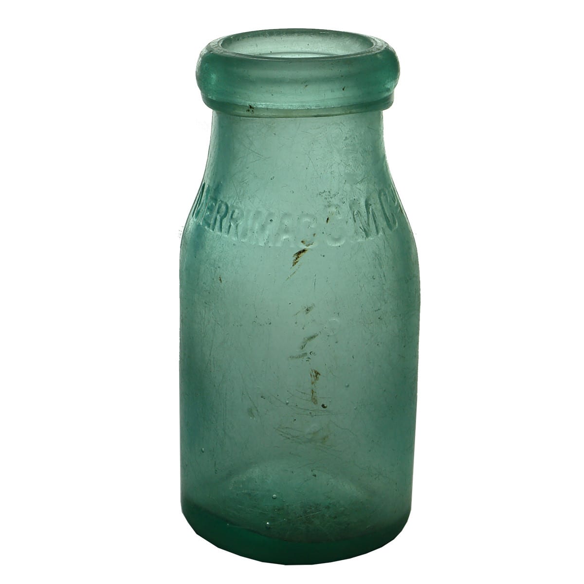 Milk or Cream. Merrimac C. M. Co. Aqua. Applied top. (Queensland)