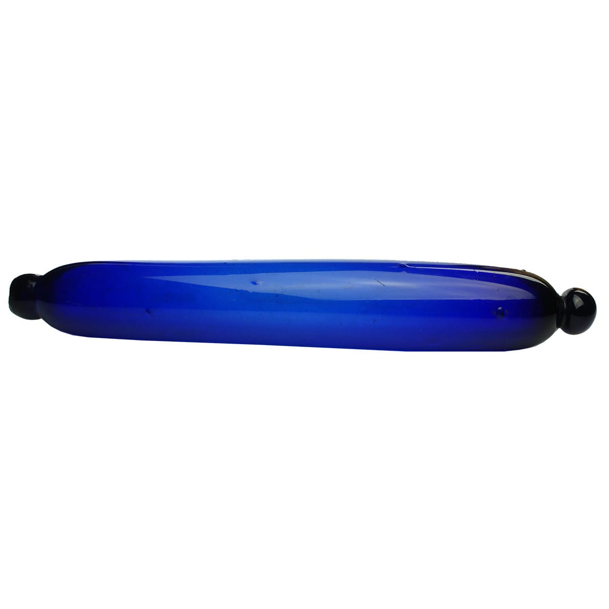 Cobalt Blue Salt Pig / Rolling Pin.