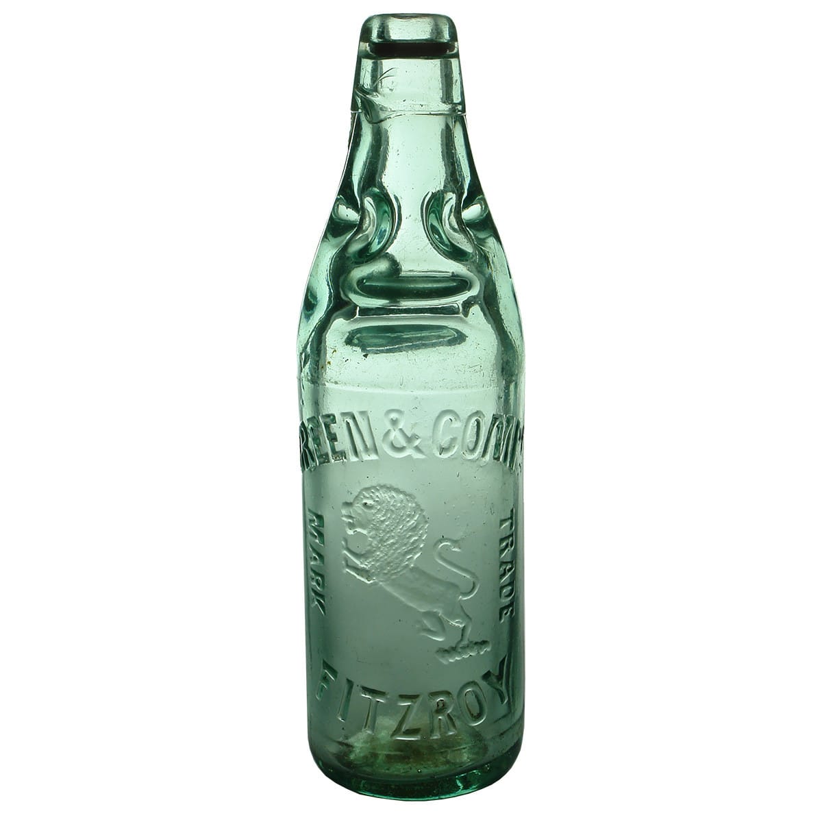 Codd. Green & Compy, Fitzroy. Dobson. Aqua. 10 oz. (Victoria)