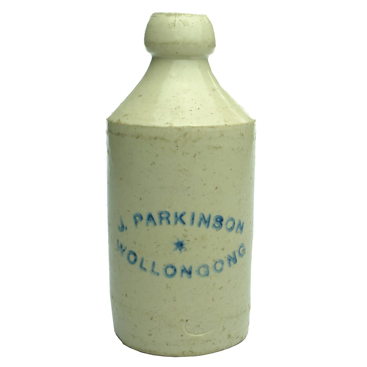 Ginger Beer. J. Parkinson, Wollongong. Blue Print. All White. Bakewell. (New South Wales)