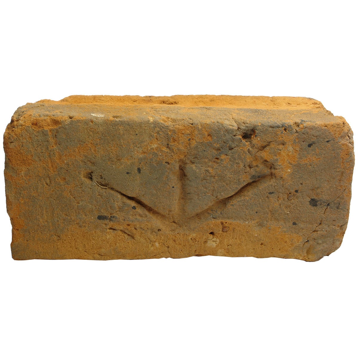 Brick. Convict Brick with Broad Arrow from Georgetown, Tasmania, 1813-1818. (Tasmania)