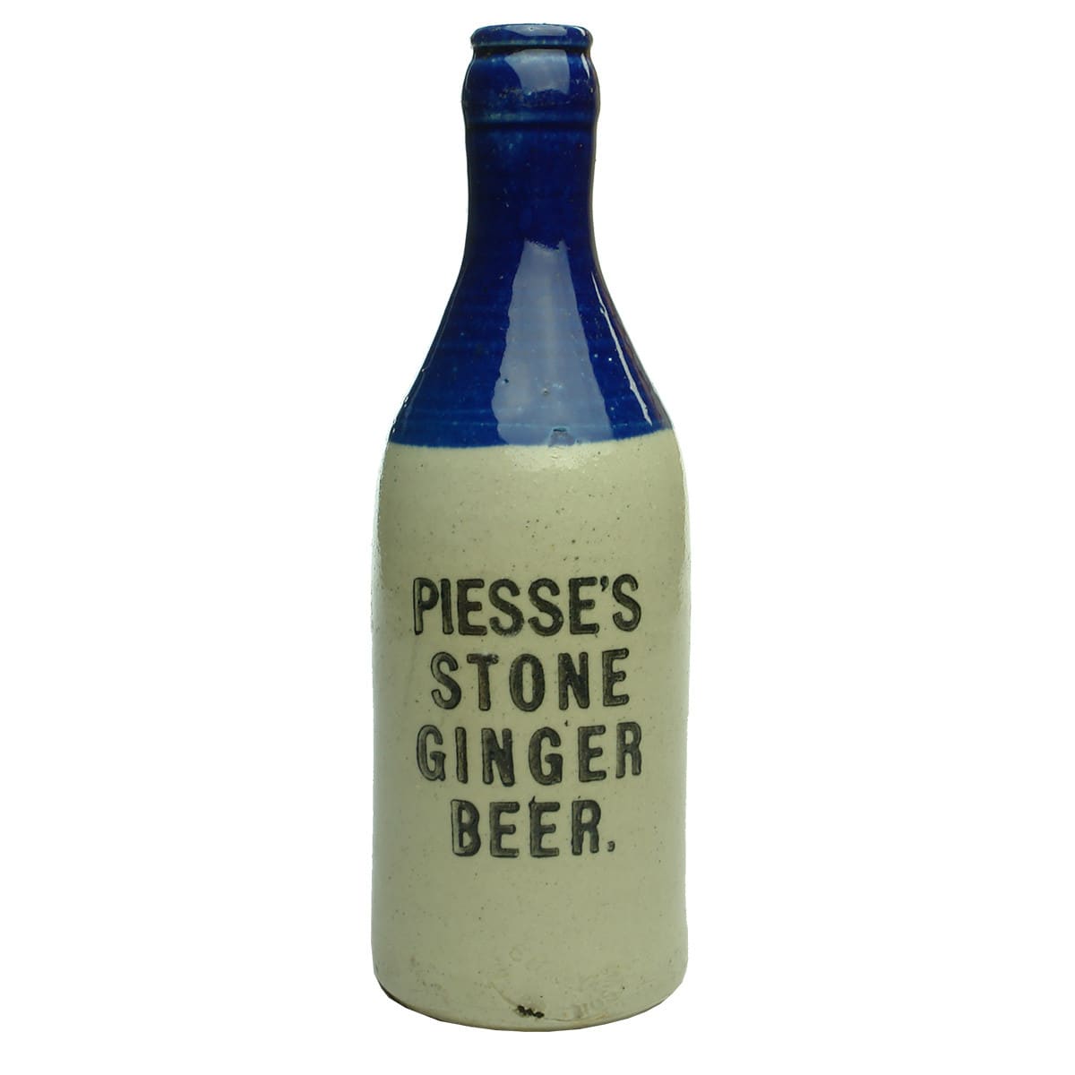 Ginger Beer. Piesse's. BCD & Piesse Ltd. Blue Top. Crown Seal. (Perth, Western Australia)