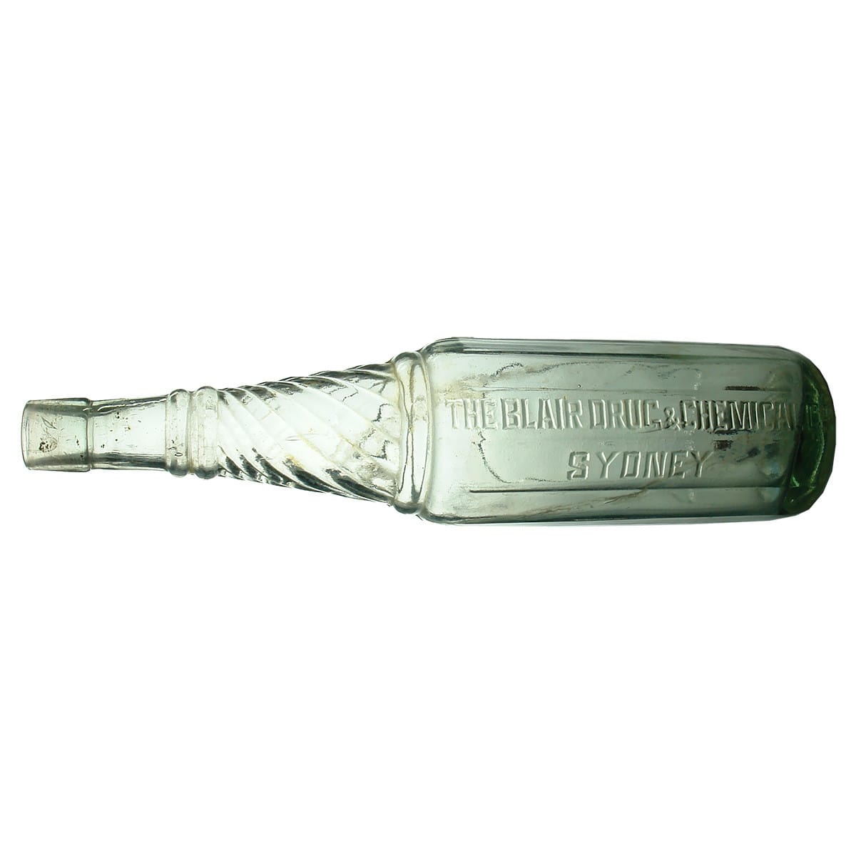 Cordial or Vinegar. The Blair Drug & Chemical Co. Sydney. Aqua. 26 oz. (New South Wales)