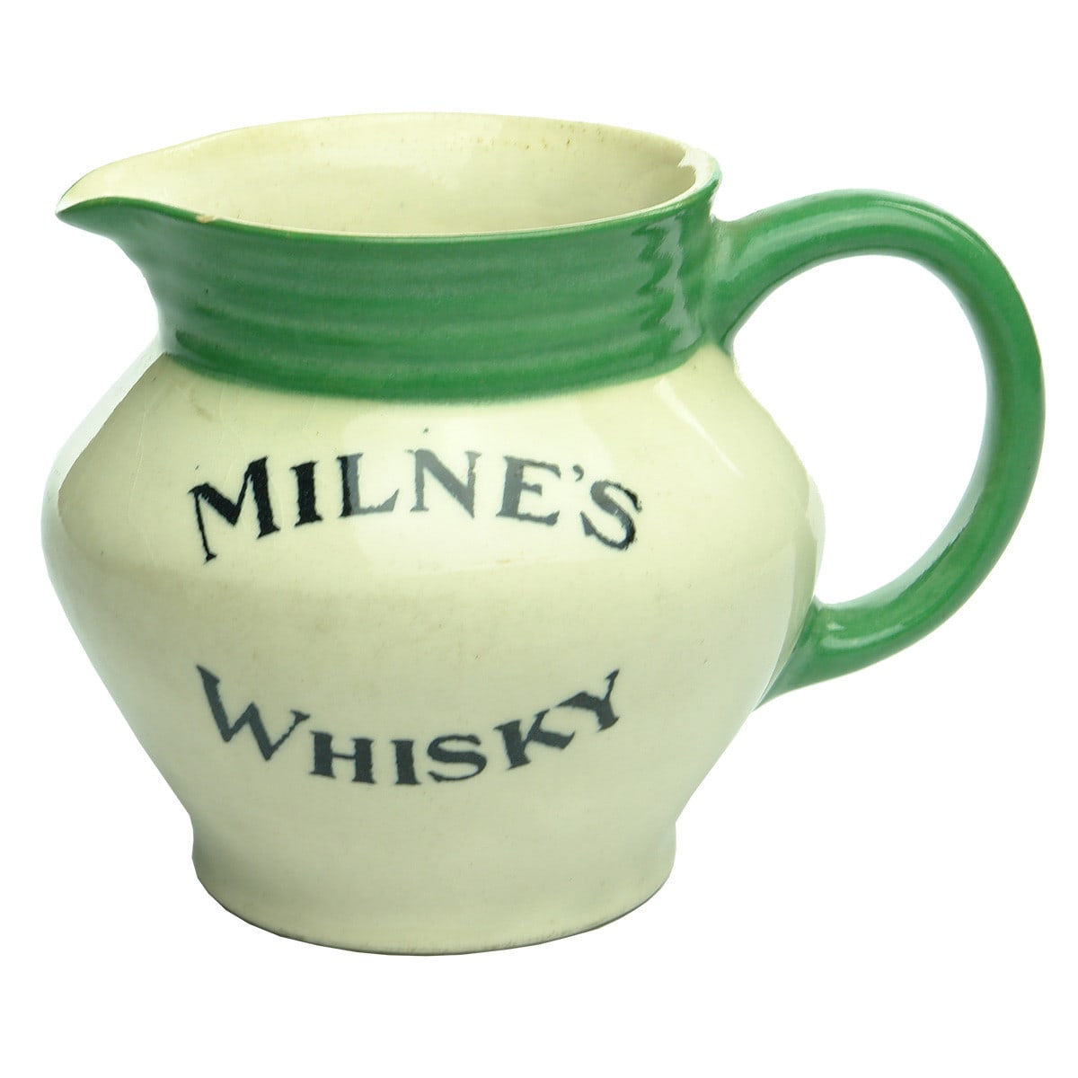 Spirits. Milne's Whisky & Dry Gin. Water Jug. Hoffman Australia. (South Australia)