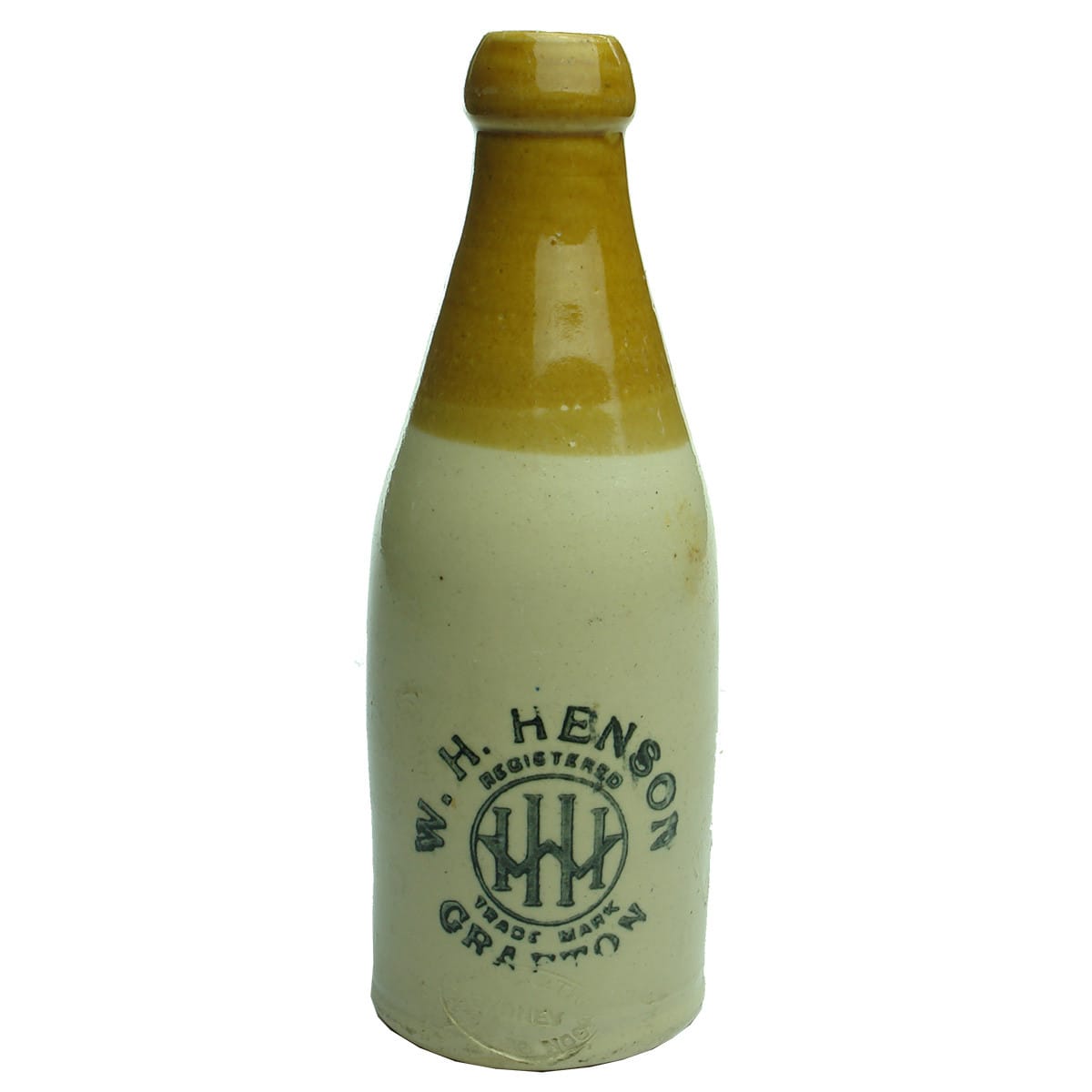 Ginger Beer. W. H. Henson, Grafton. Champagne. Tan Top. (New South Wales)