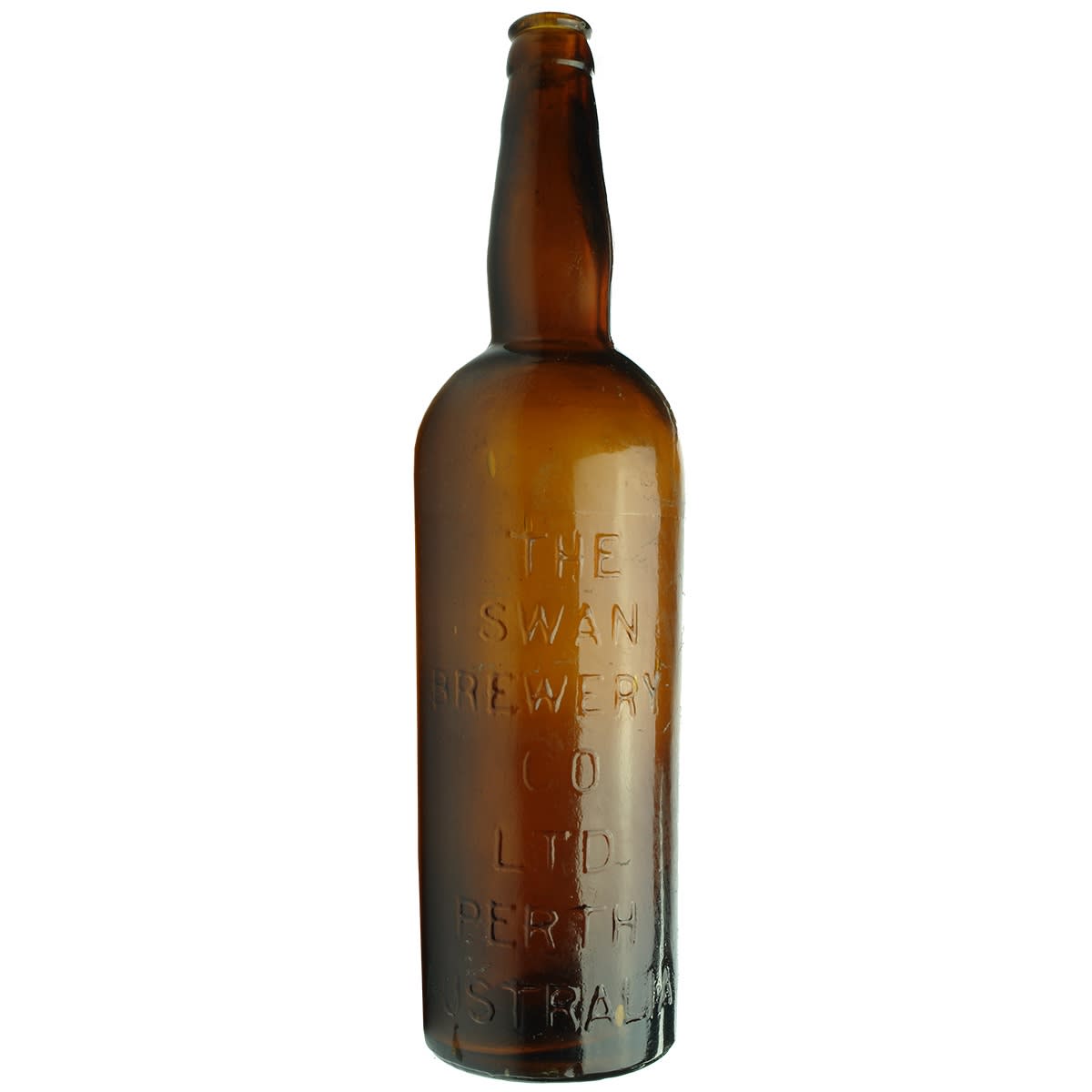 Beer. Swan Brewery, Perth. Crown Seal. Amber. 26 oz. (Western Australia)