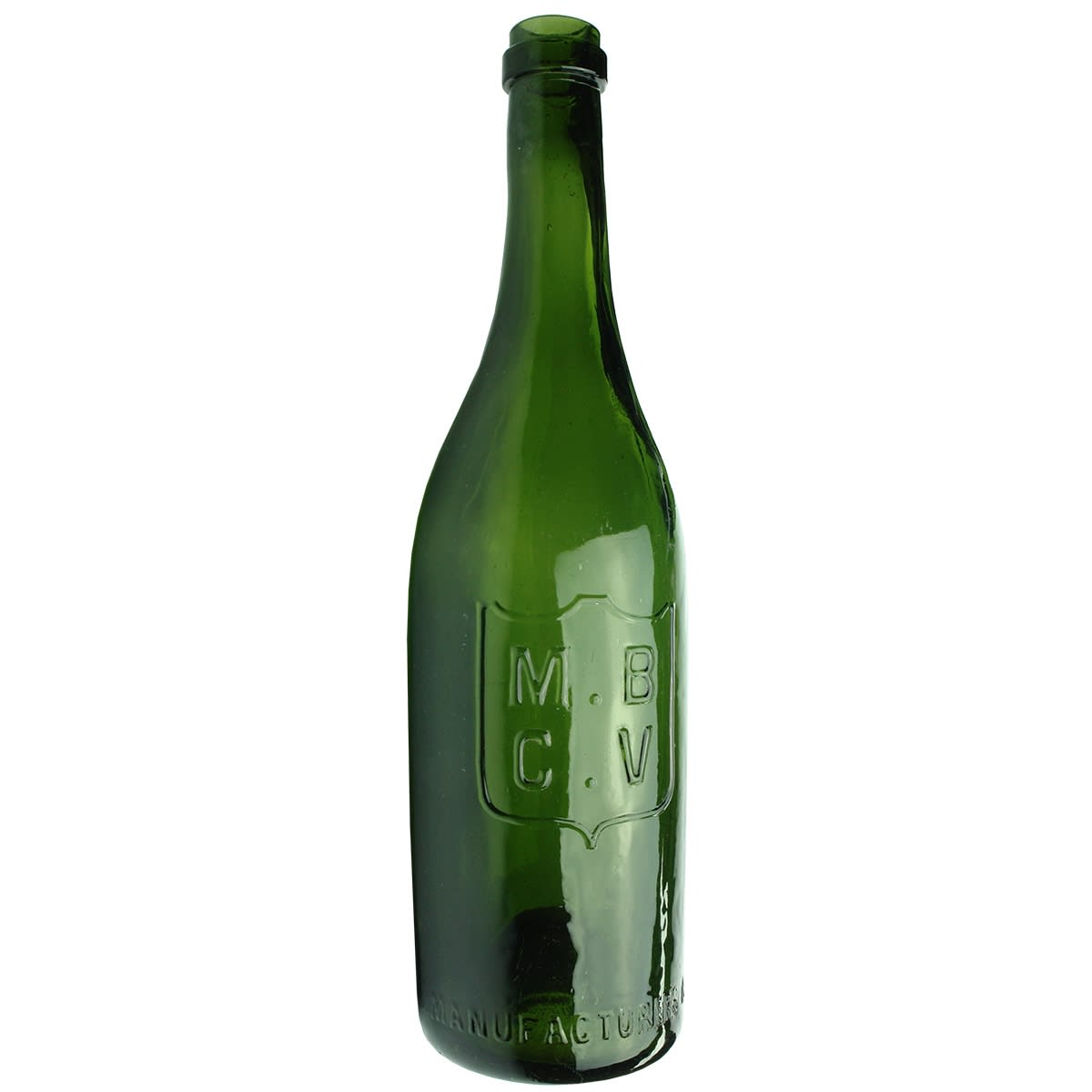 Beer. MBCV in a Shield. Green. Ring Seal. 26 oz. (Victoria)