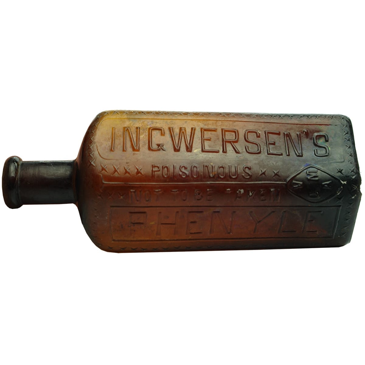 Phenyle. Ingwersen's. Red Amber. 13 oz. (Victoria)