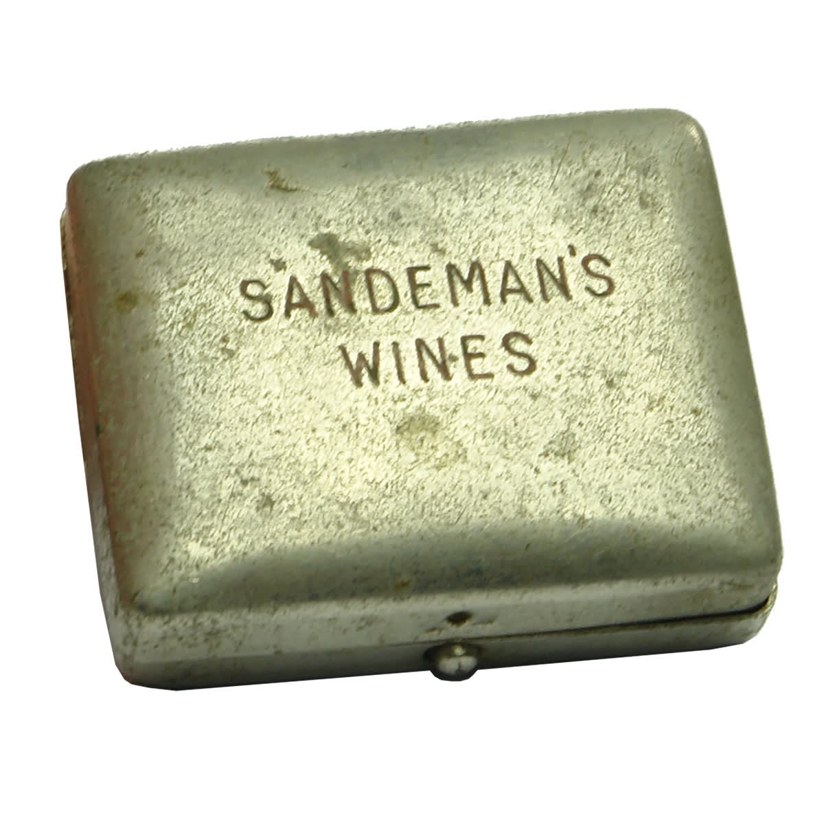 Tiny Case with two compartments. Sandemans Wines promotional item.