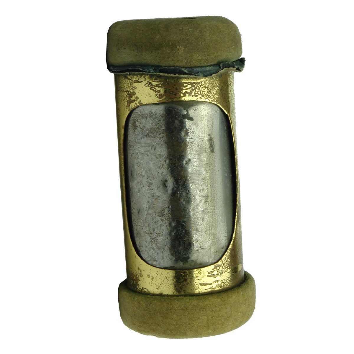 Miscellaneous. Department Store Cash Carrying System Brass Container.