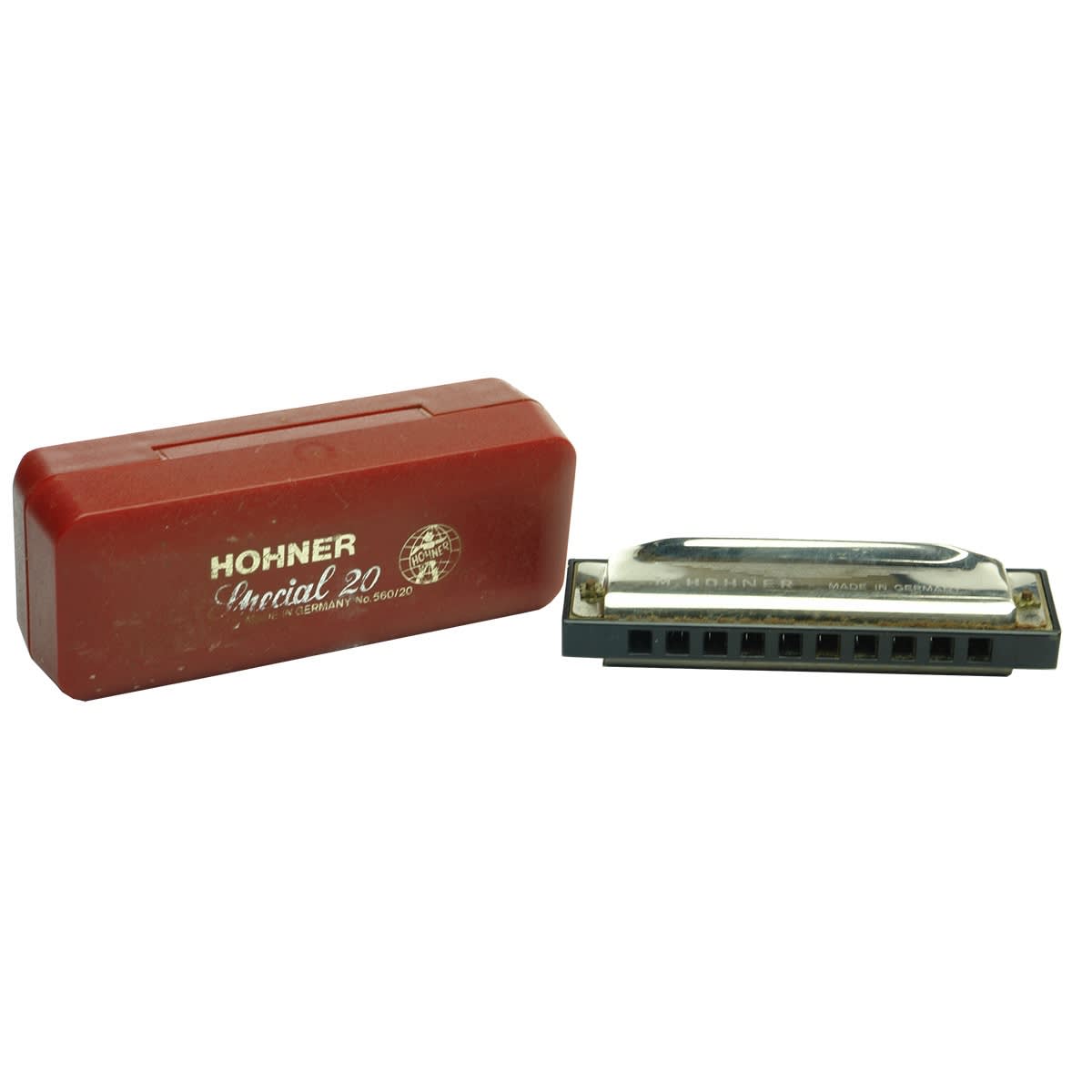 Music. Hohner Special 20 Harmonica. Made in Germany.