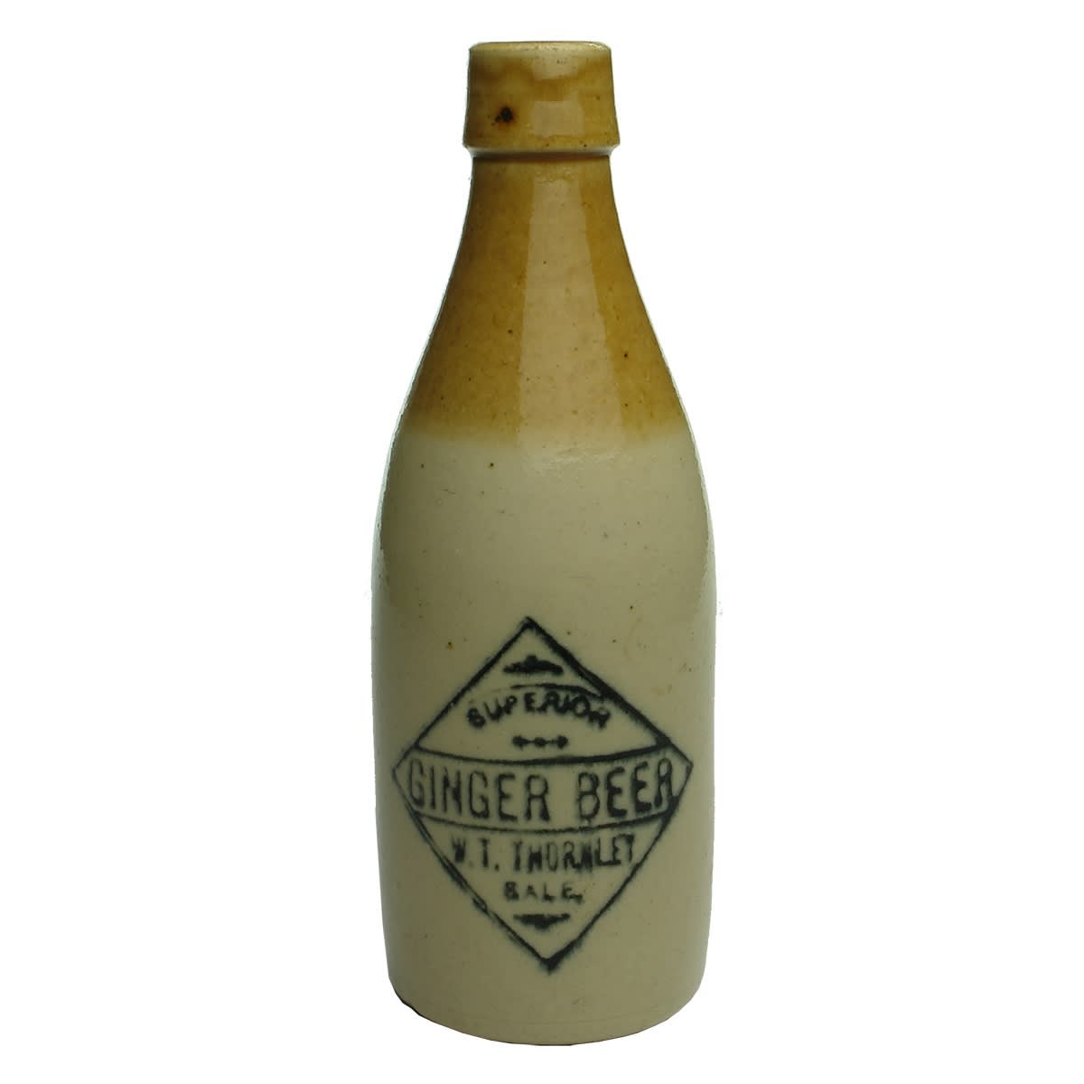 Ginger Beer. W. T. Thornley, Sale. Champagne. Tan Top. (Victoria)