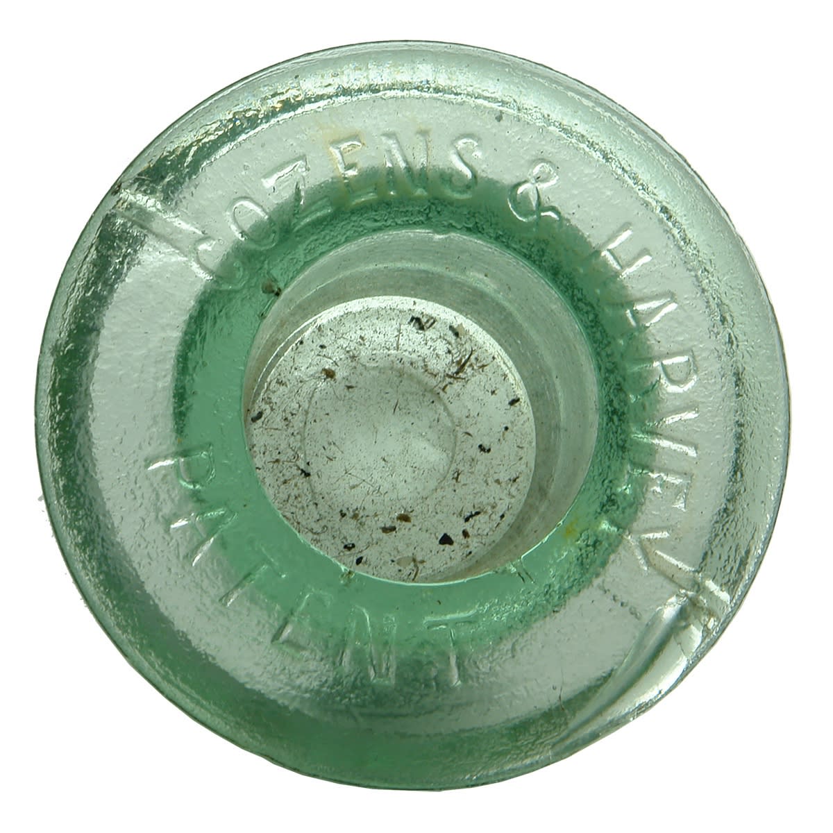 Fruit Jar Lid. Cozens & Harvey Patent. (Victoria)
