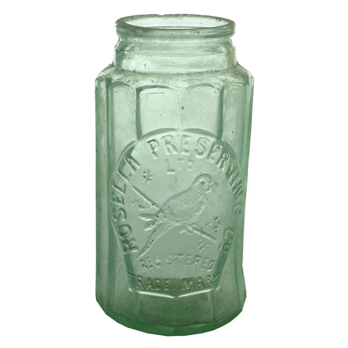 Jar. Rosella. Ground Lip. 1 Pound. (Victoria)
