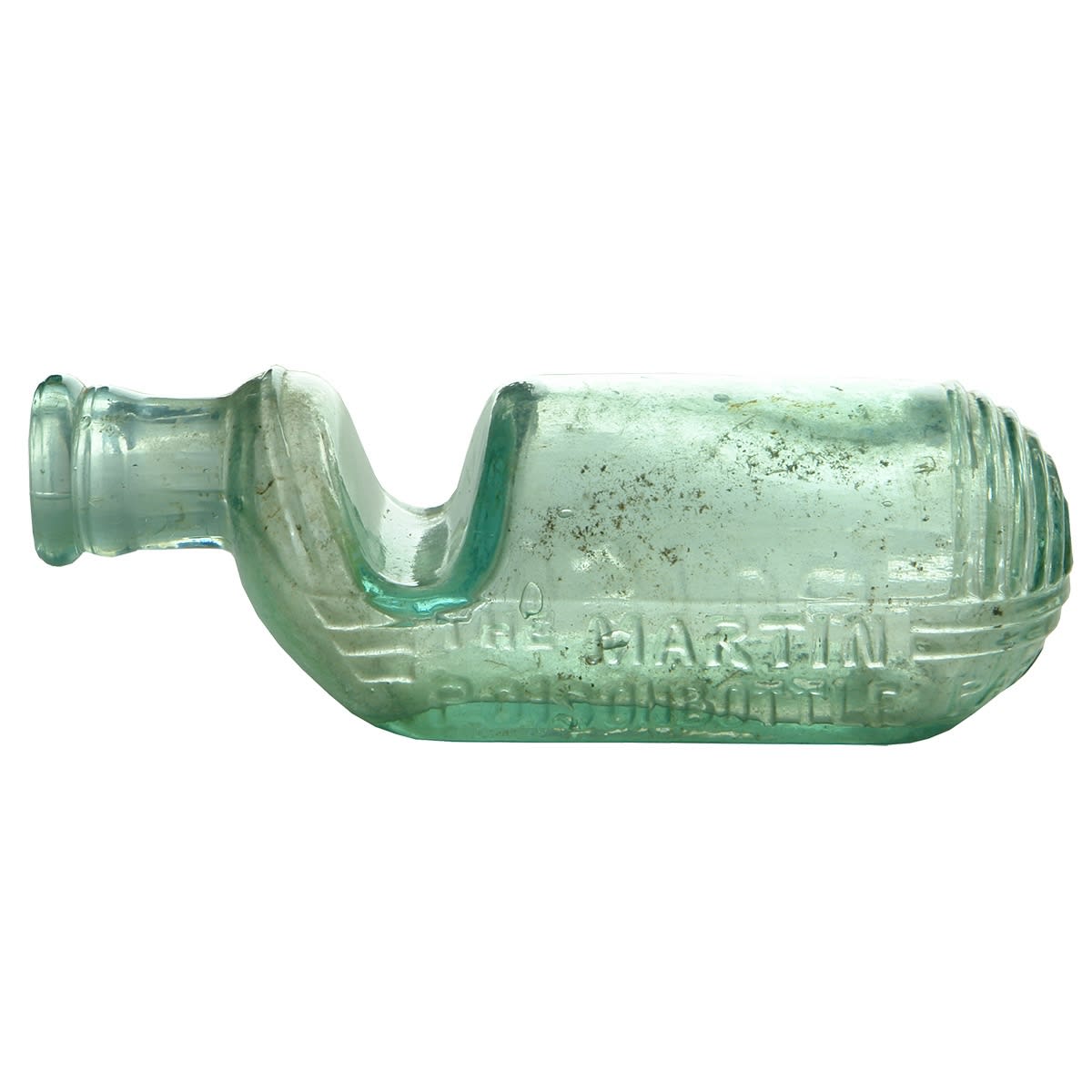 Poison. The Martin Poison Bottle. Aqua. 2 oz.