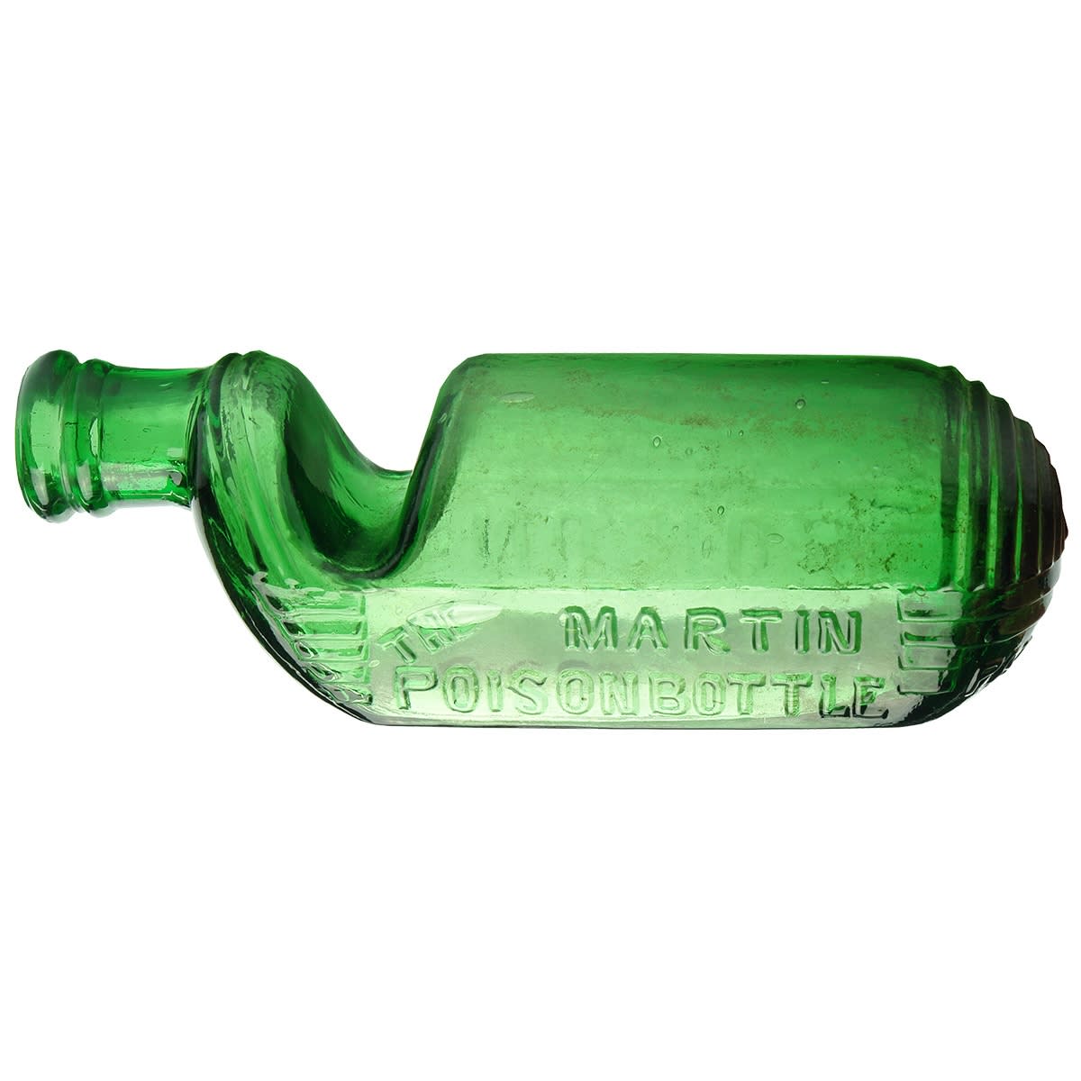Poison. The Martin Poison Bottle. Bright Green. 4 oz.