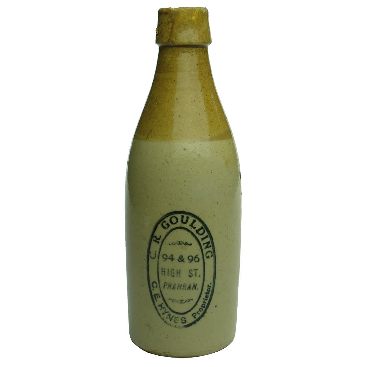 Ginger Beer. Goulding, Prahran. Hoffman Pottery. Champagne. Tan Top. (Victoria)