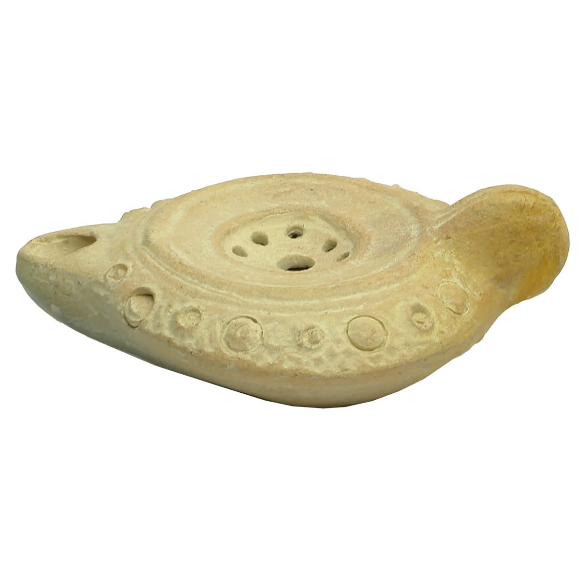 Antiquity. Ancient Terracotta Roman Oil Lamp.