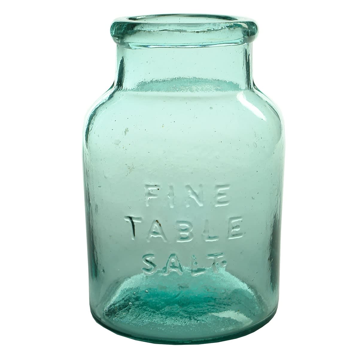 Jar. Fine Table Salt. FBH. (South Australia)