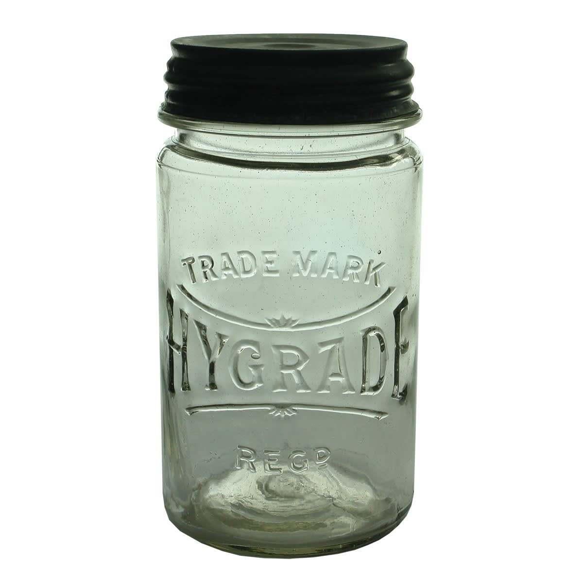 Fruit Jar. Hygrade. Clear. Quart. (Australia)