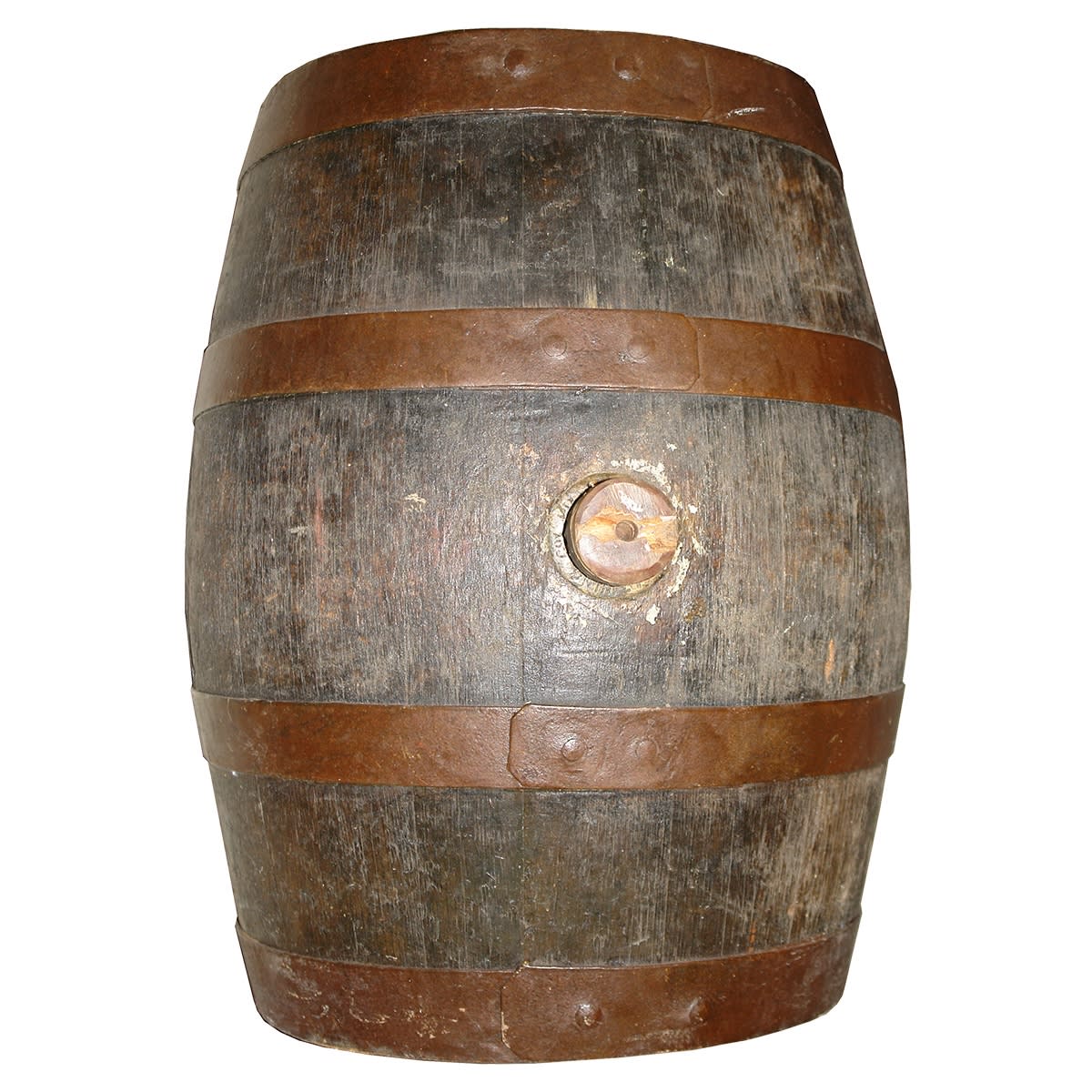 Large Beer Barrel. Ballarat Brewing Co Pty Ltd. Branded bungs. Tap. Painted end. Too big for post, winning bidder will have to make arrangements to pick up from Whittlesea. (Victoria)