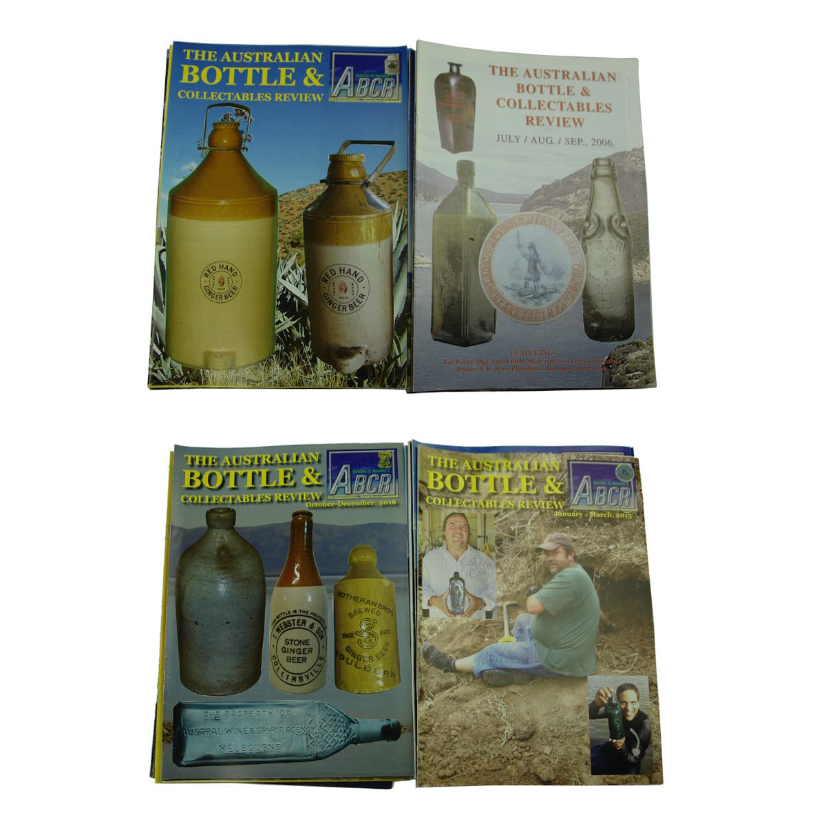 38 Copies of Australian Bottle Magazines. 2006 - 2018