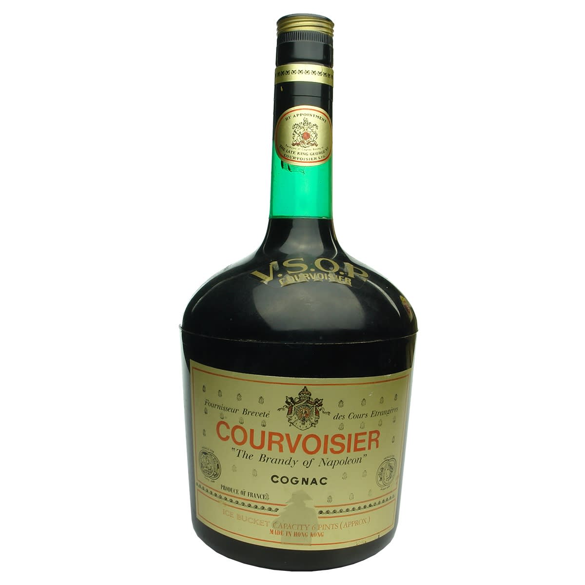 Spirits. Courvoisier Cognac, France, 6 Pint Ice Bucket. (France)