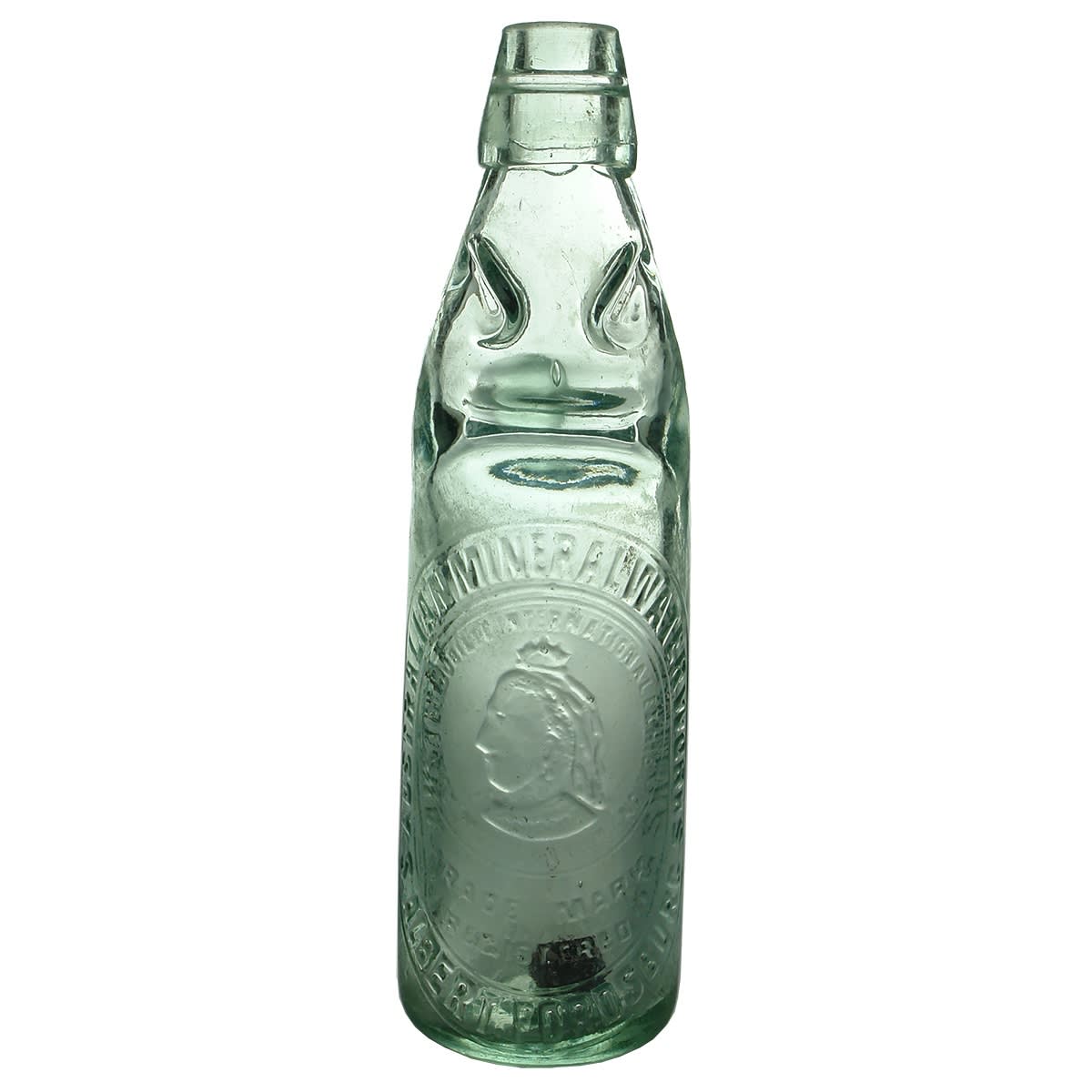 Codd. Australian Mineral Waters Works. S. Albert. Fordsburg. Niagara Bottle. 10 oz. (South Africa)