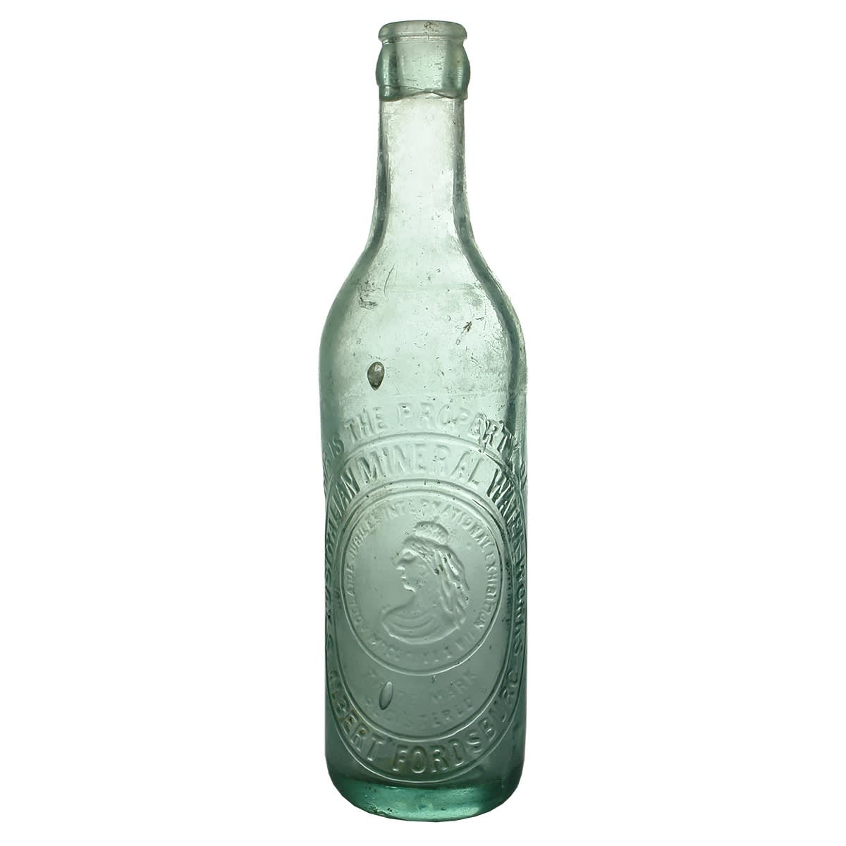 Crown Seal. Australian Mineral Waters Works. S. Albert. Fordsburg. True applied top. 10 oz. (South Africa)