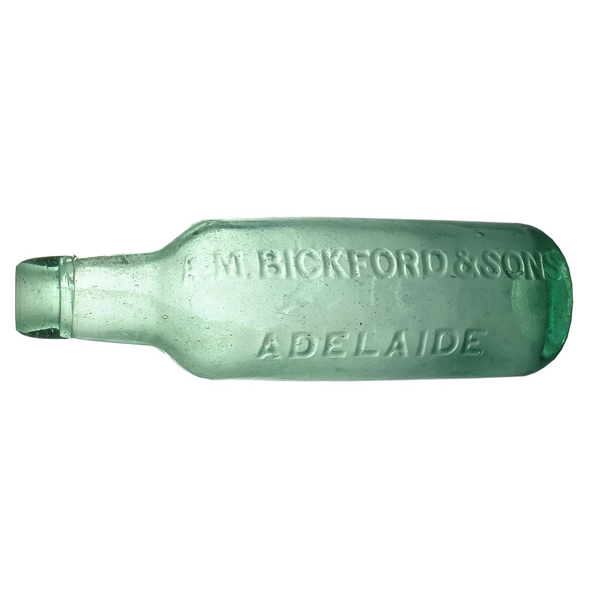 Lamont. A. M. Bickford & Sons, Adelaide. Lamont's Patent. Aqua. 10 oz. (South Australia)