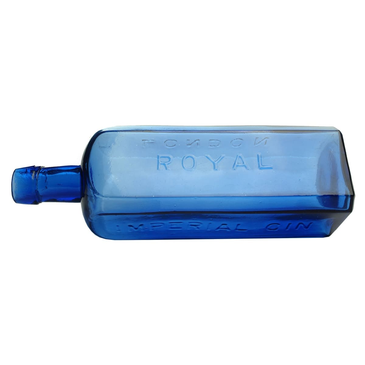 Gin. London Royal Imperial Gin. Blue. 26 oz. (United States)