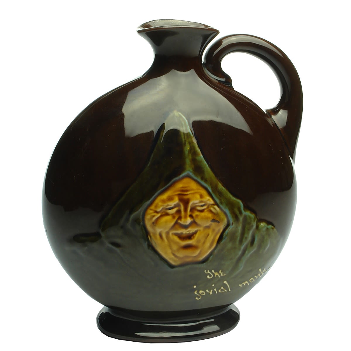 Kingsware Jug. Dewar's Whisky. The Jovial Monk. Royal Doulton.