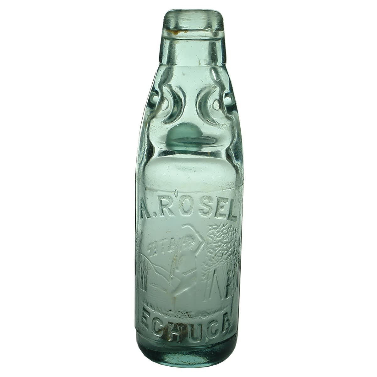 Codd.  A. Rosel, Echuca.  Soda Water. Dobson.  6 oz. (Victoria)