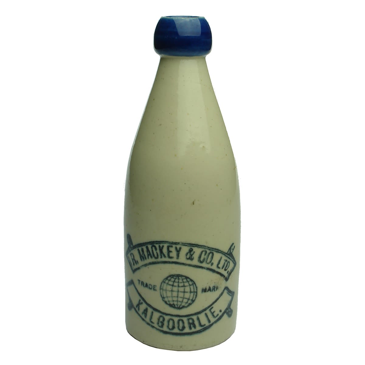 Ginger Beer. R. Mackey & Co Ltd, Kalgoorlie. Blue Lip. Champagne. (Western Australia)