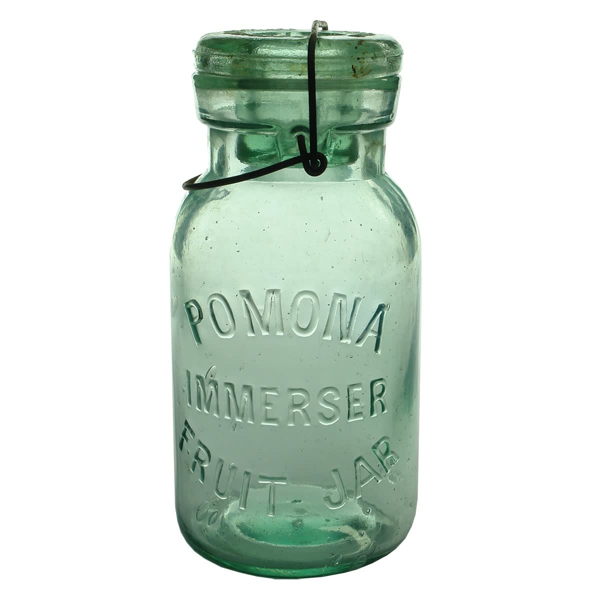 Preserving Jar. Pomona Immerser Fruit Jar. Immerser Lid Cozens & Harvey Patent. (Victoria)