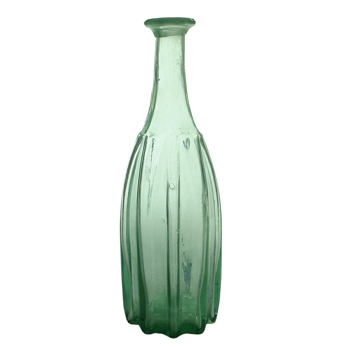 Goldfields. Large ribbed slightly bulbous vinegar, registered May 1849.