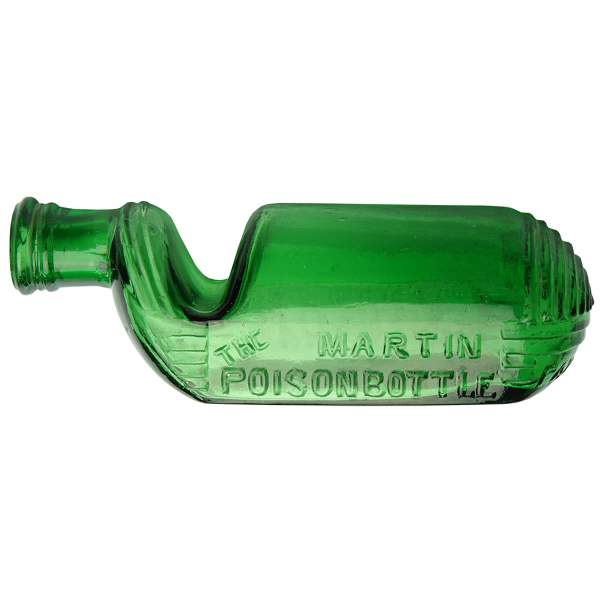 Poison. The Martin Poison Bottle. Bright Green. 4 oz.