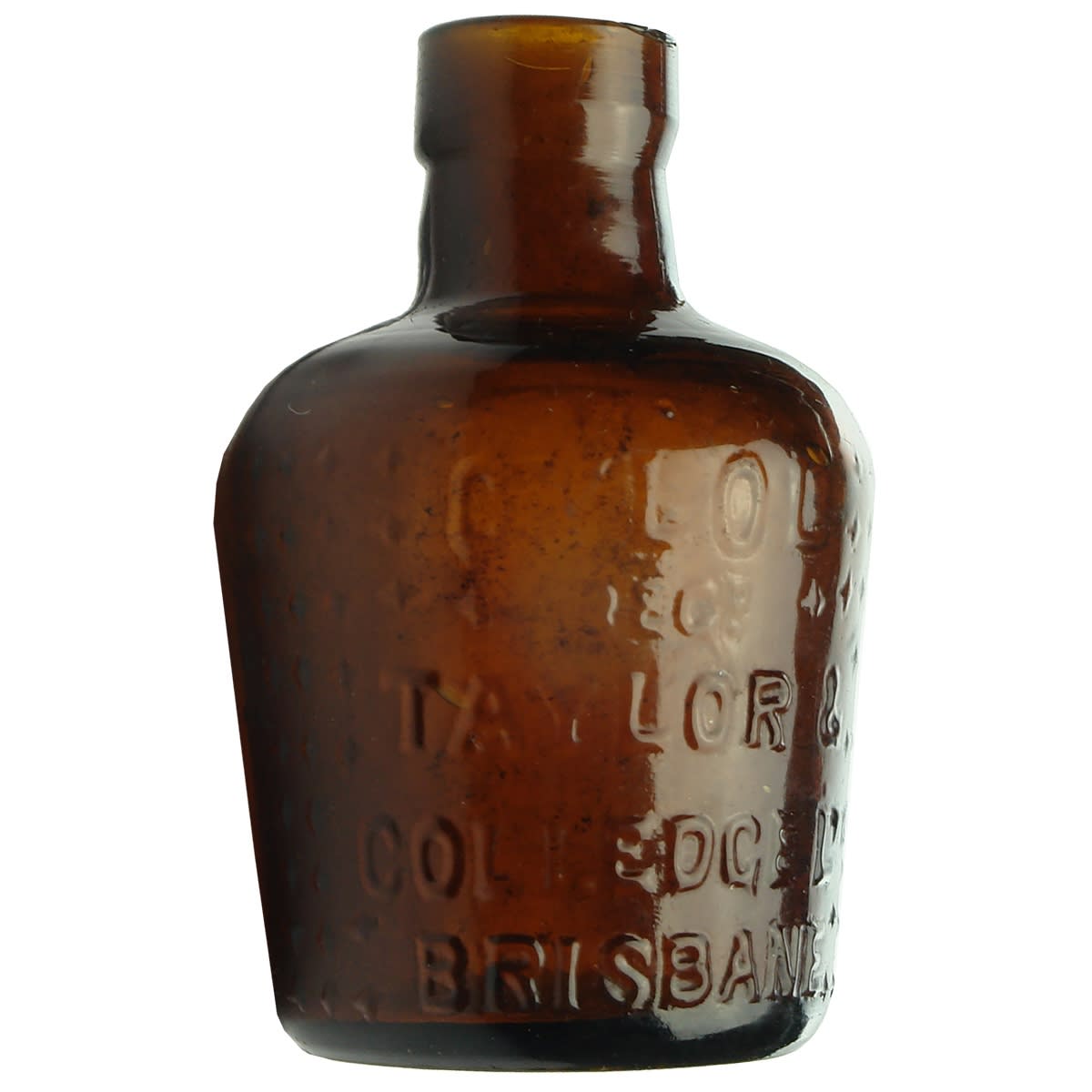 Poison. Lysol. Cylol. Taylor & Colledge Ltd Brisbane. Jug Poison. Amber. 2 oz. (Queensland)