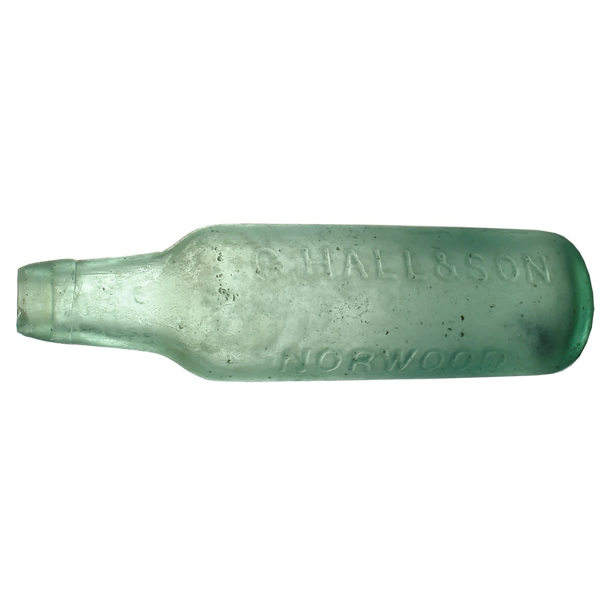 Lamont. G. Hall & Son, Norwood. Aqua. 10 oz. (South Australia)